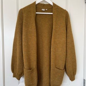 Balloon Sleeve Cardigan